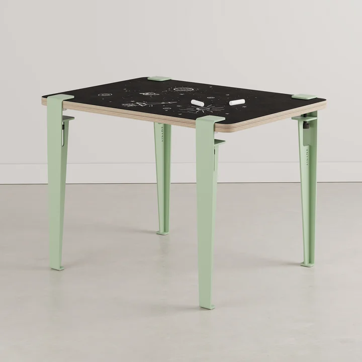 Kinderschreibtisch Schiefer Vice Versa, dinogrün von TipToe