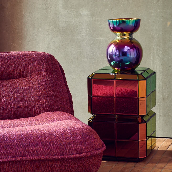 POLSPOTTEN - Boolb Vase, mehrfarbig