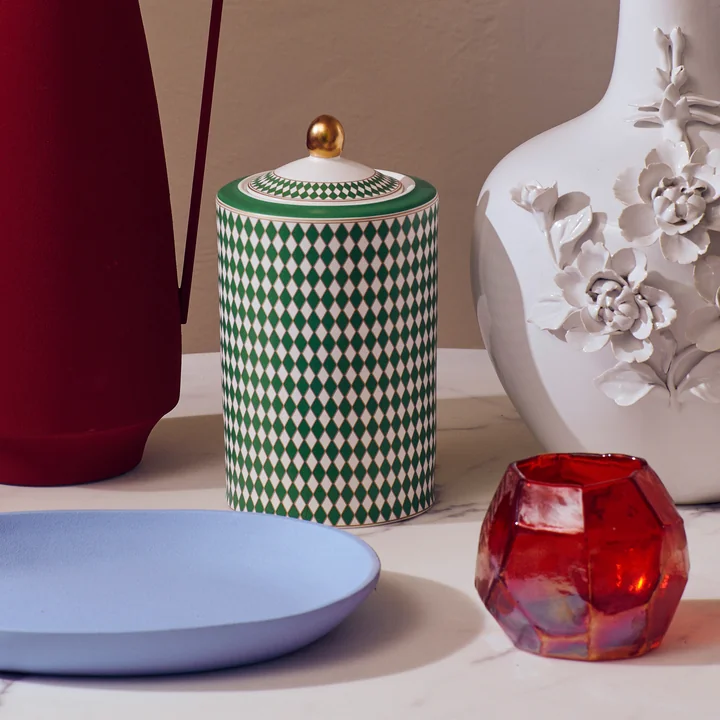 POLSPOTTEN - Chess Aufbewahrungsdose, H 26 cm, dunkelgrün