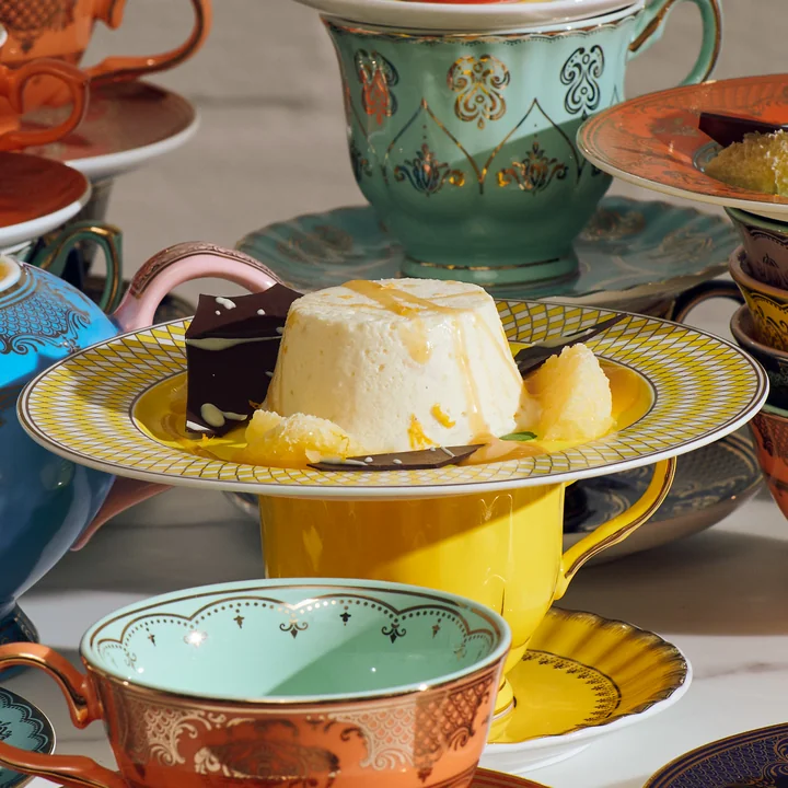 POLSPOTTEN - Chess Teller, gelb / gold