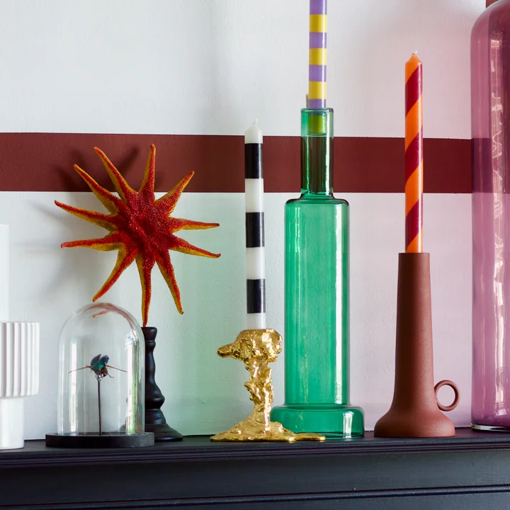 POLSPOTTEN - Drip Kerzenständer, S, gold