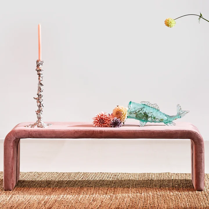 POLSPOTTEN - Drip Kerzenständer, XXL, silber