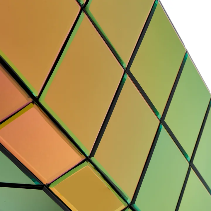 POLSPOTTEN - Pillar Pixel Beistelltisch, dunkelgrün