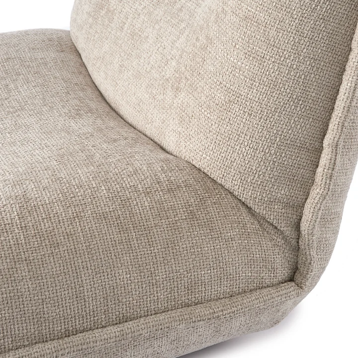 Puff Lounge Sessel, weiß von POLSPOTTEN