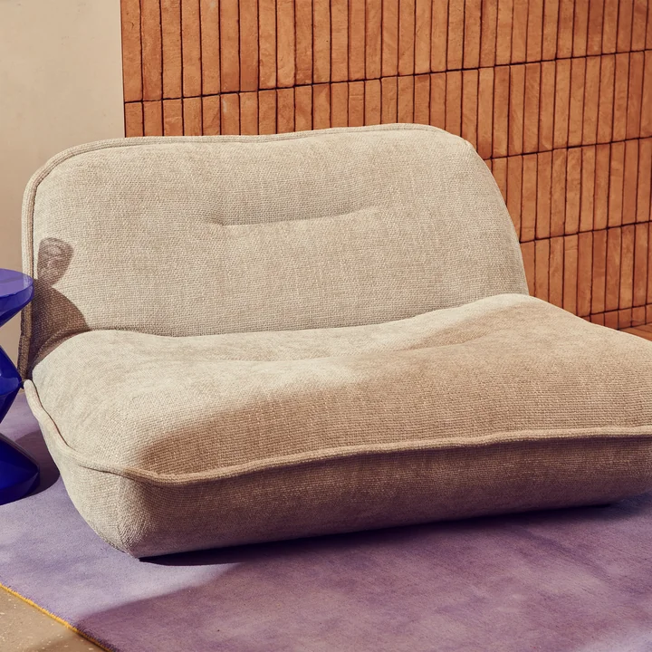 Puff Lounge Sessel, weiß von POLSPOTTEN