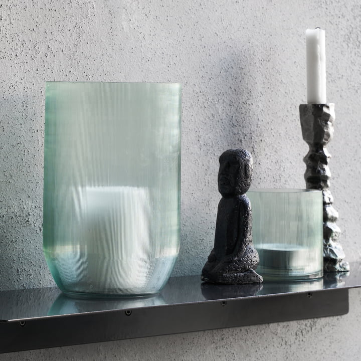Amka Vase und Teelicht von House Doctor