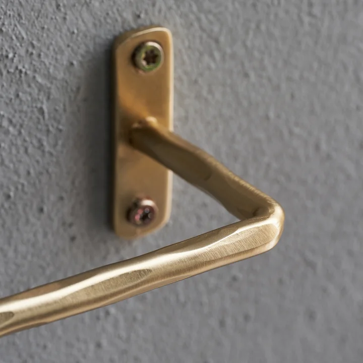 Welo Toilettenpapierhalter von House Doctor in der Ausführung Messing