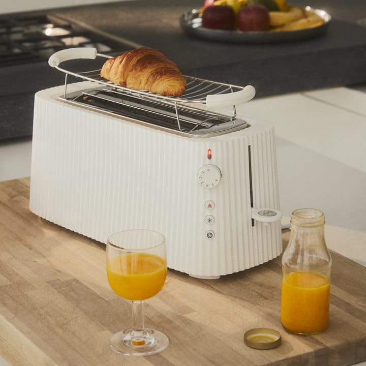 Alessi - Plissé MDL15 Toaster, weiß