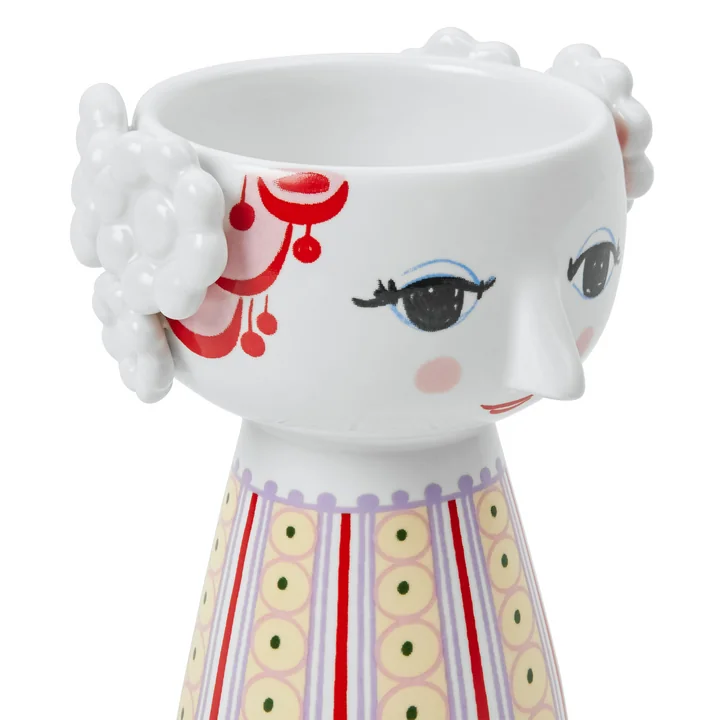 Bjørn Wiinblad - Eva Kerzenständer H 9.5 x Ø 8 cm, lavendelblau