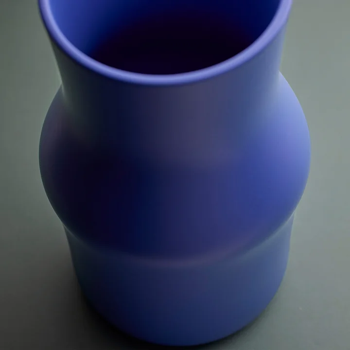 Gense - Dorotea Keramikvase, 16 x 28 cm, iris blue