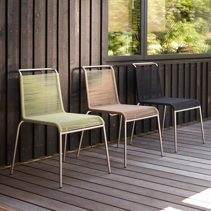FDB Møbler - M20 Teglgård Stuhl Outdoor