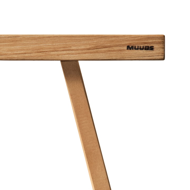 Muubs - Terra Hocker, Teak natur