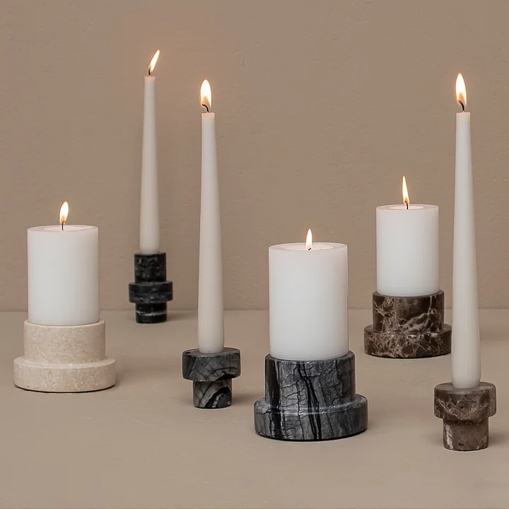Marble Kerzenhalter von Mette Ditmer