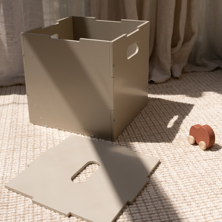 Nofred - Cube Aufbewahrungsbox, beige