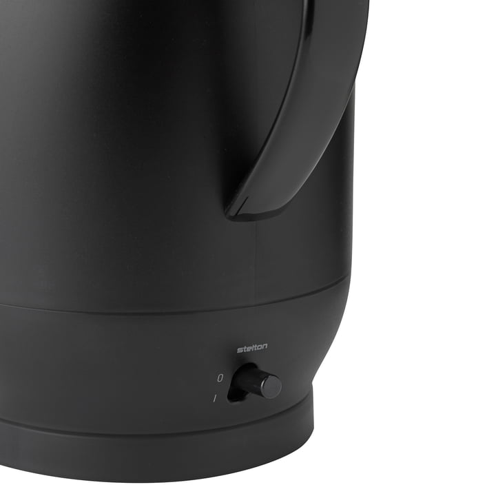 Stelton - Amphora Wasserkocher, 1.2l, soft schwarz