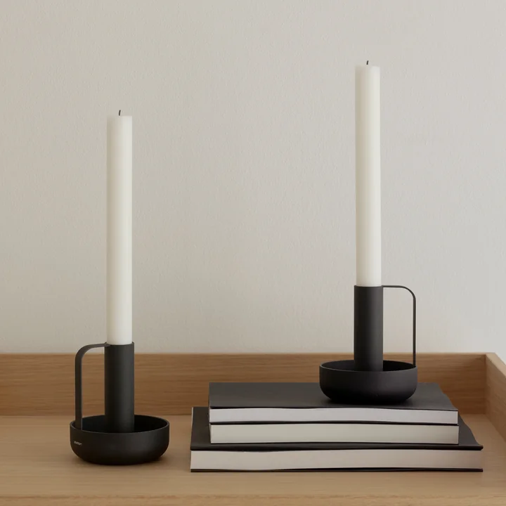 Stelton - Ida Kerzenständer, schwarz