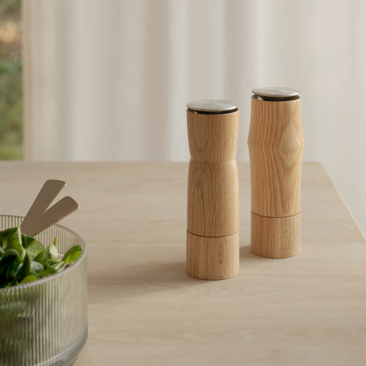 Stelton - Storm Salz- und Pfeffermühle, Eiche