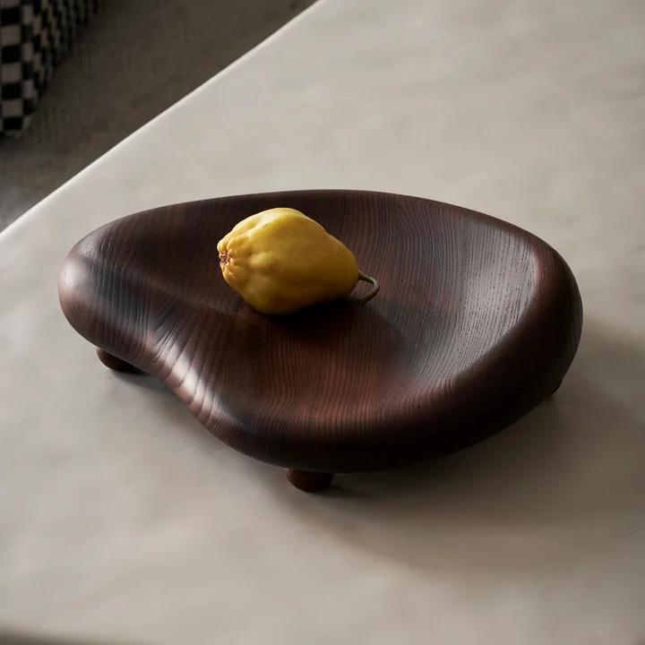 Cairn Centrepiece, dunkelbraun von Ferm Living