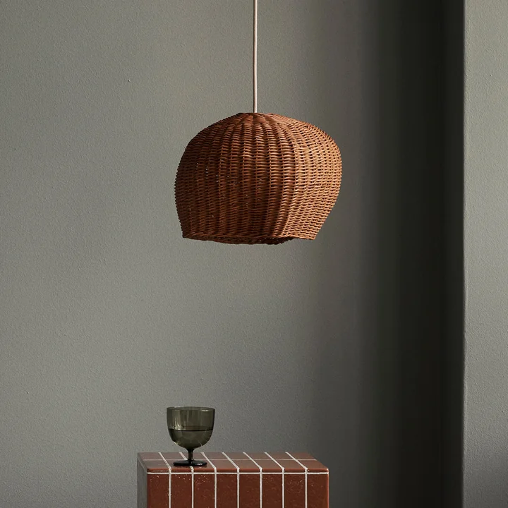 Ferm Living - Drape Lampenschirm S, Natur