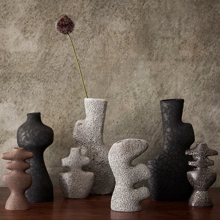 Yara Vase und Kerzenständer von Ferm Living
