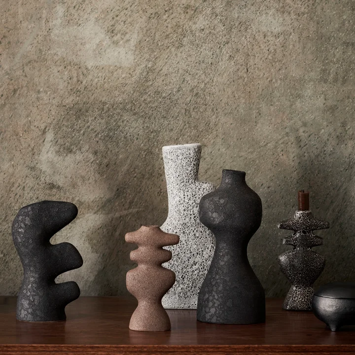 Yara Vase und Kerzenständer von Ferm Living