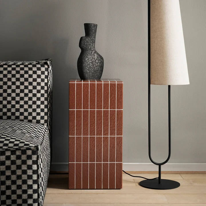 Pillar Sockel von Ferm Living in der Farbe braun