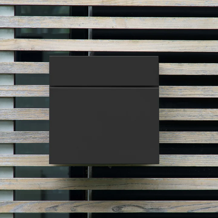 Briefkasten Letterman VI mit Zeitungsrolle von Radius Design