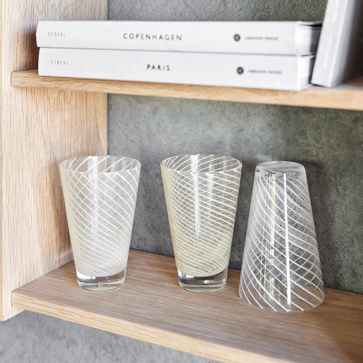 OYOY - Yuka Swirl Trinkgläser