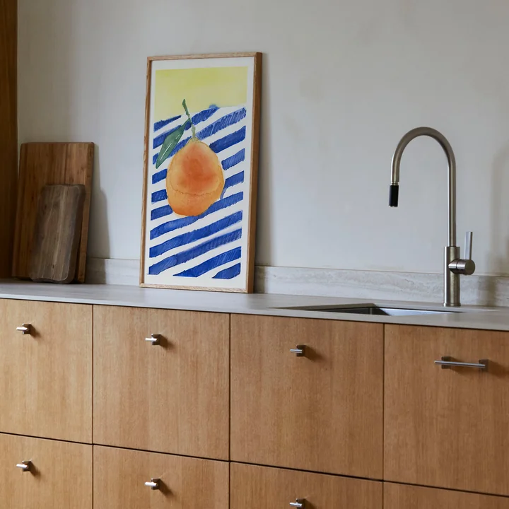Orange Poster von Paper Collective