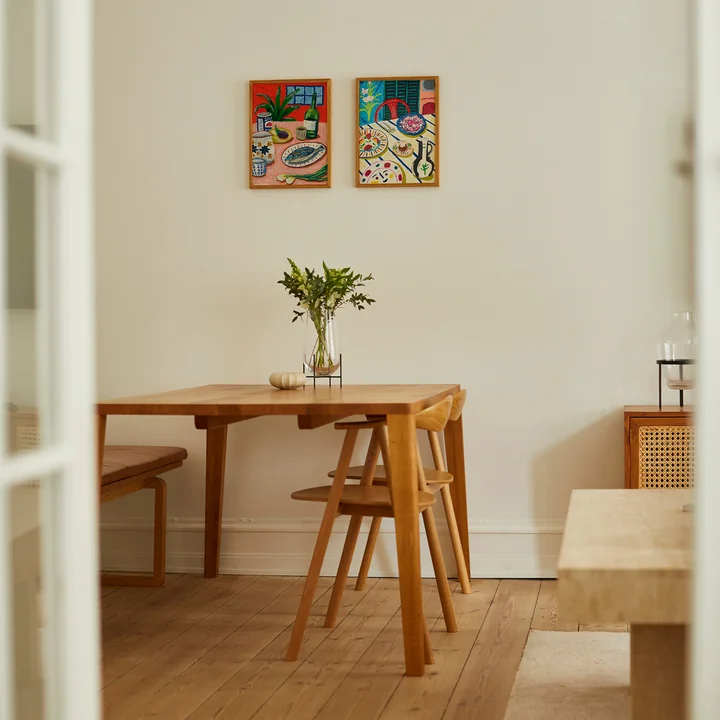 Composition with Fish Poster von Paper Collective 