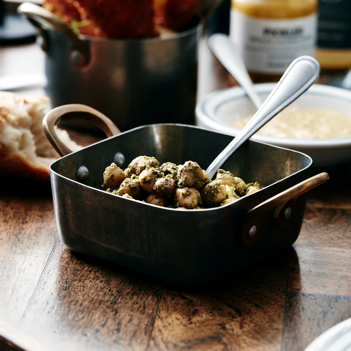 Presentation Mini-Auflaufform, Edelstahl gebürstet (2er-Set) von Nicolas Vahé