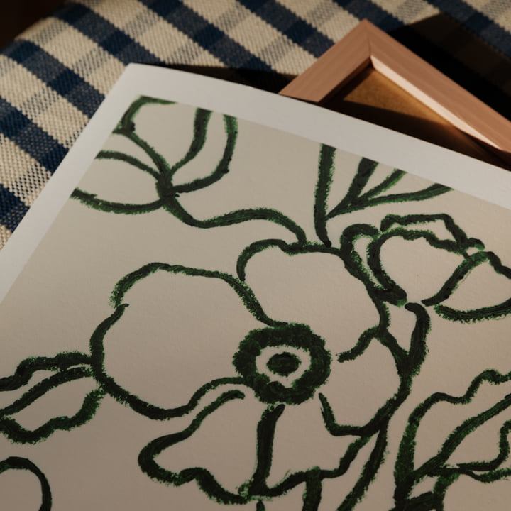 The Poster Club - Poppy Studies von Anine Cecilie Iversen
