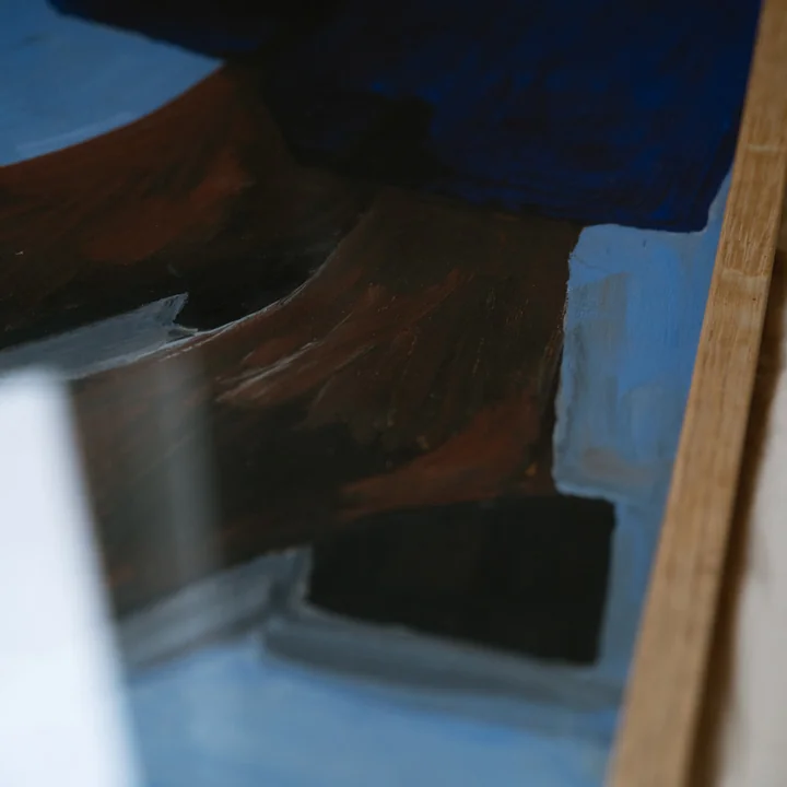 Boots and Blues von Hanna Peterson für The Poster Club 