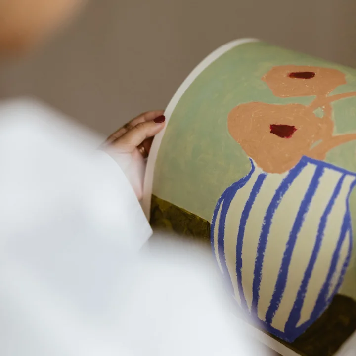 The Poster Club - Pink Flowers von Carla Llanos