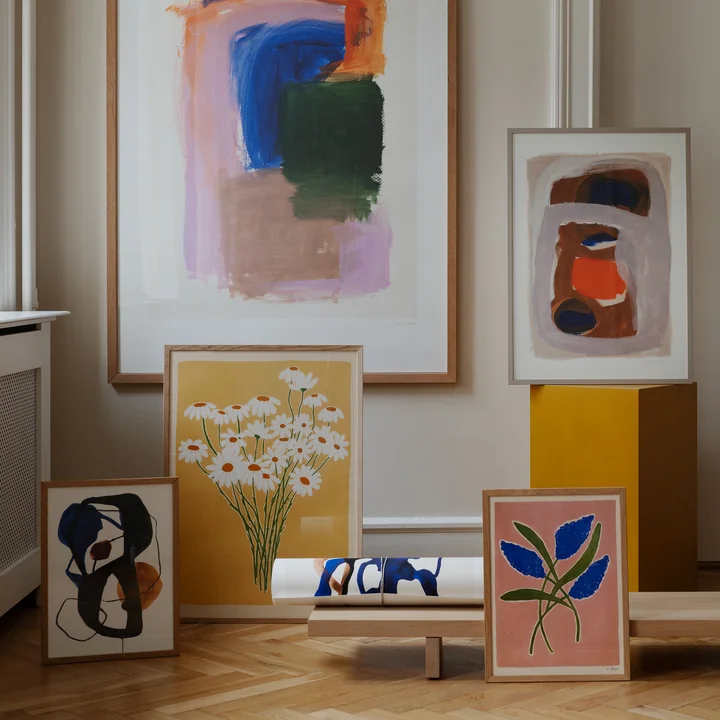 Daisies von Carla Llanos für The Poster Club 