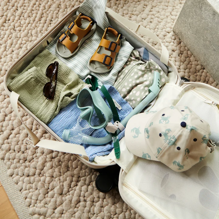 Hollie Hardcase Koffer, 40,5 x 40,5 cm, peach / sea shell von LIEWOOD