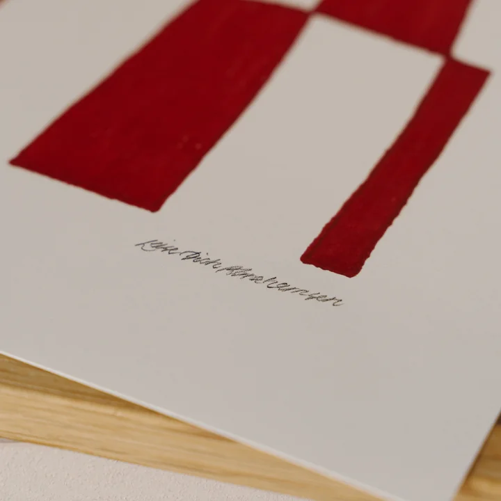 The Poster Club - Square Days von Leise Dich Abrahamsen
