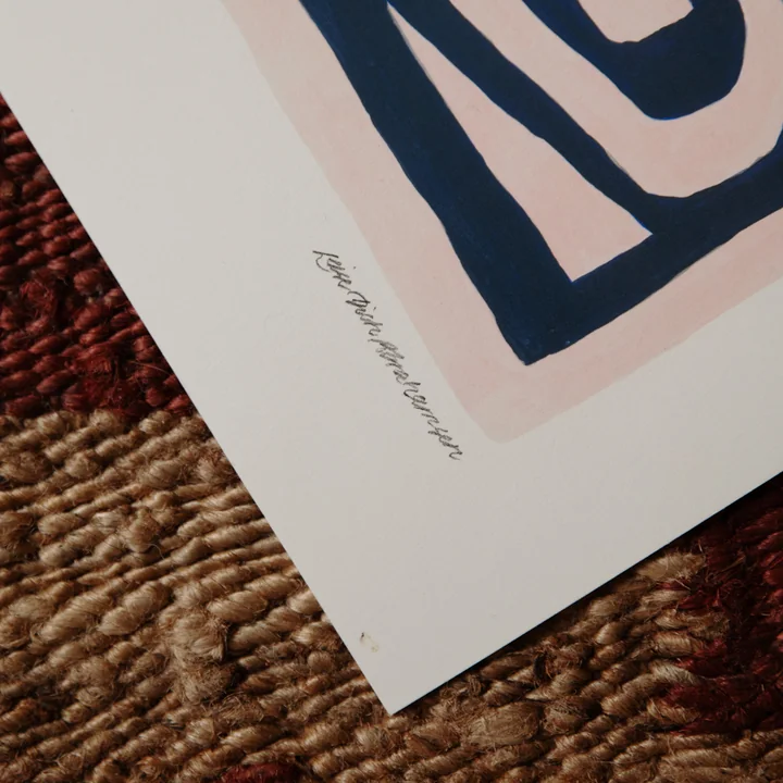 Flowing von Leise Dich Abrahamsen für The Poster Club