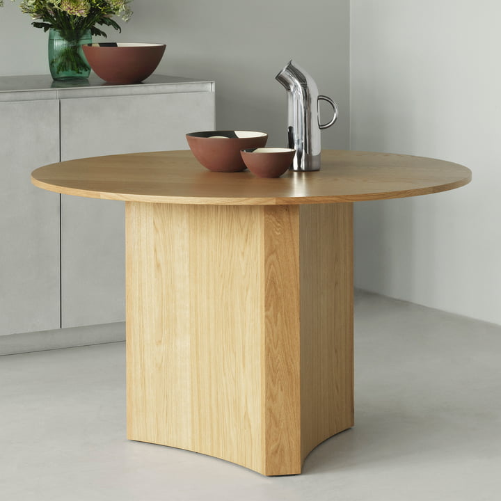 Bue Esstisch Ø 120 x H 75 cm, eiche von Normann Copenhagen
