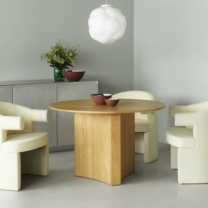 Bue Esstisch Ø 120 x H 75 cm, eiche von Normann Copenhagen