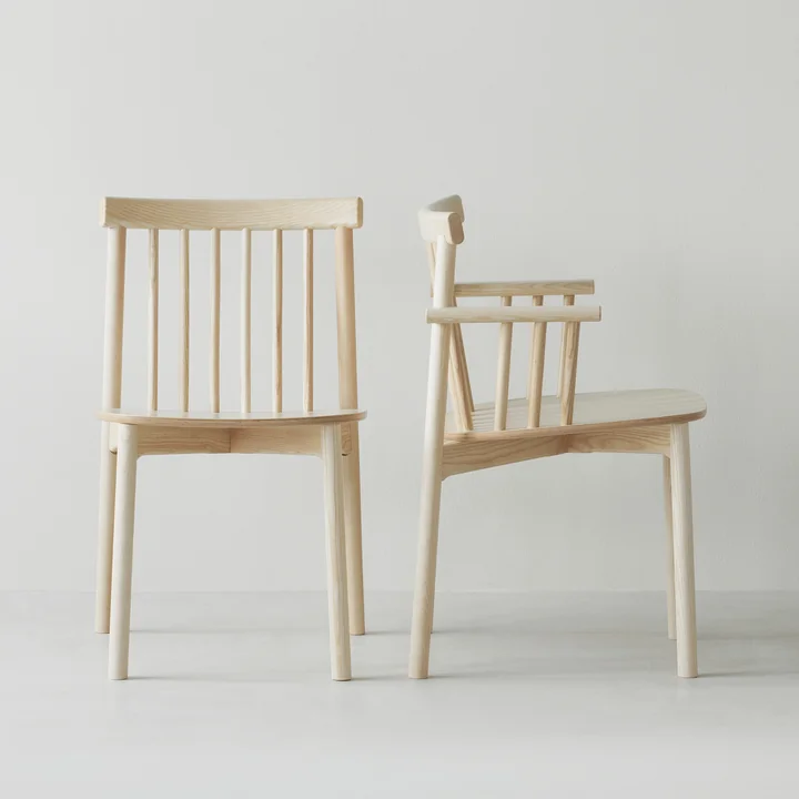 Pind Stuhl und Armlehnstuhl, esche von Normann Copenhagen