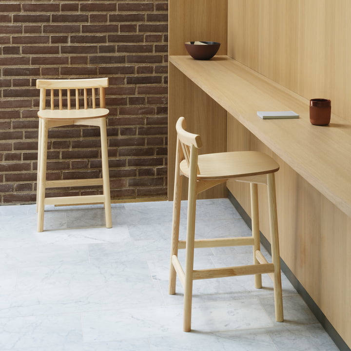 Pind Barstuhl, 65 cm, esche von Normann Copenhagen
