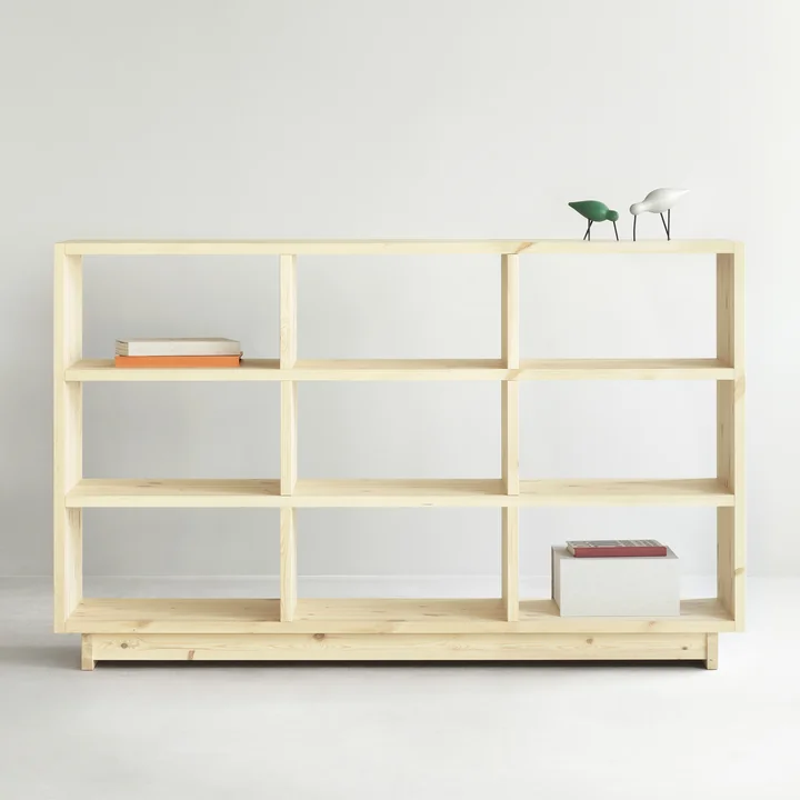 Plank Bücherregal, hoch, kiefer von Normann Copenhagen 