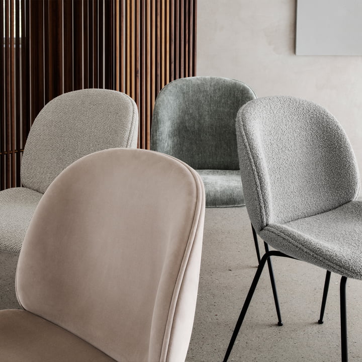 Gubi - Beetle Dining Chair Gruppe