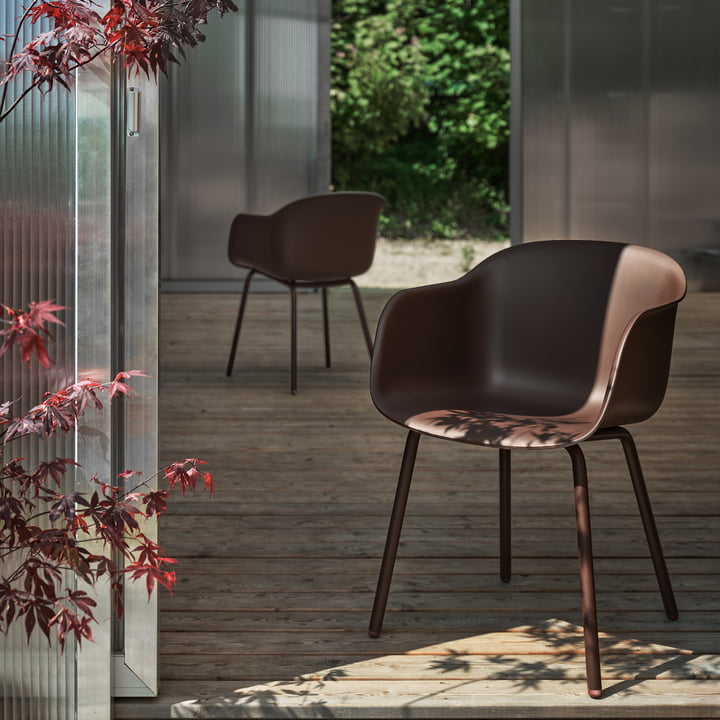 Fiber Outdoor Armlehnstuhl von Muuto