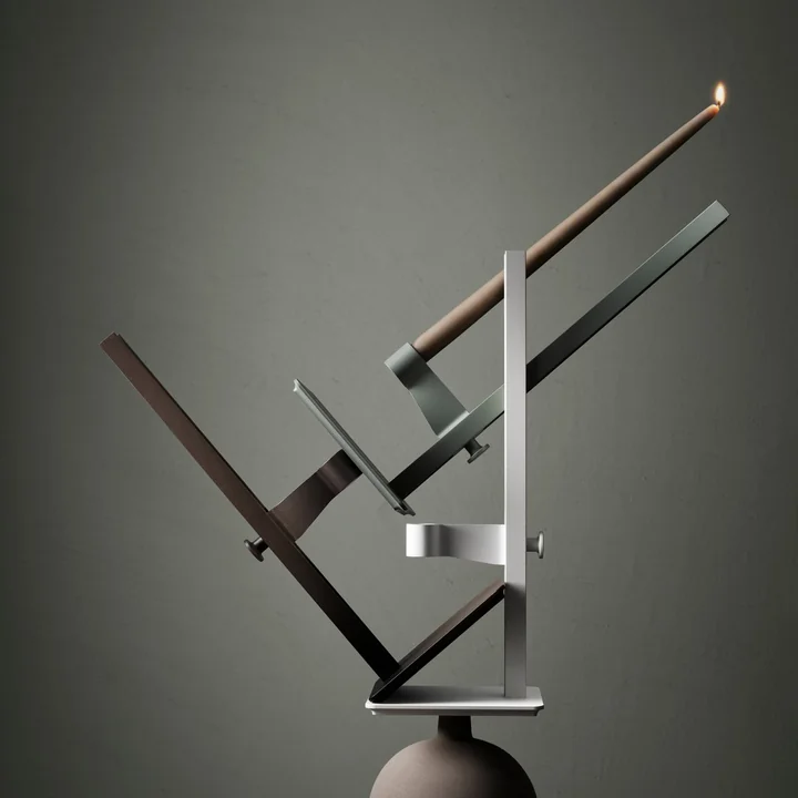 String - Museum Kerzenhalter