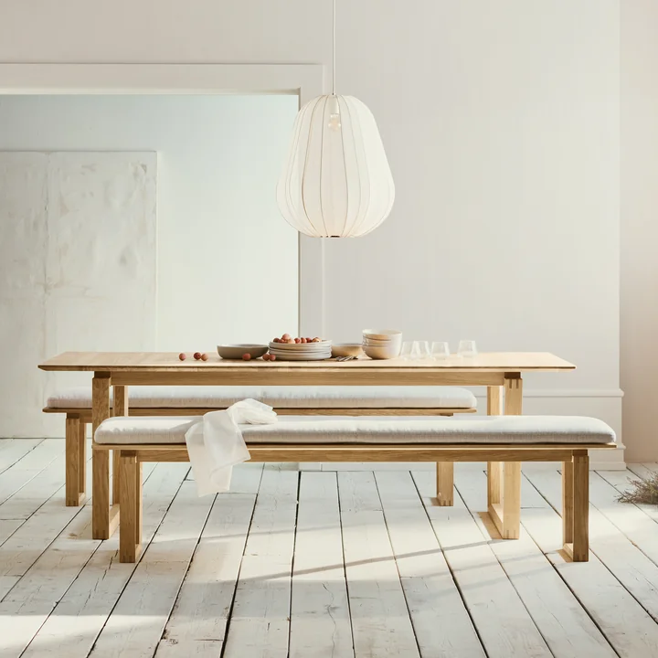 Nord Esstisch, Eiche geölt von Bolia