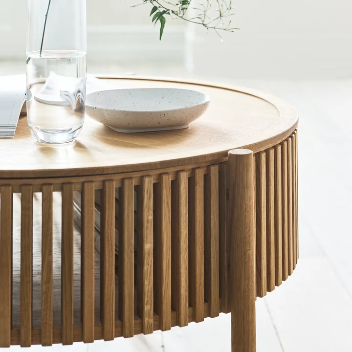 Bolia - Story Couchtisch Ø 83 cm, Eiche geölt