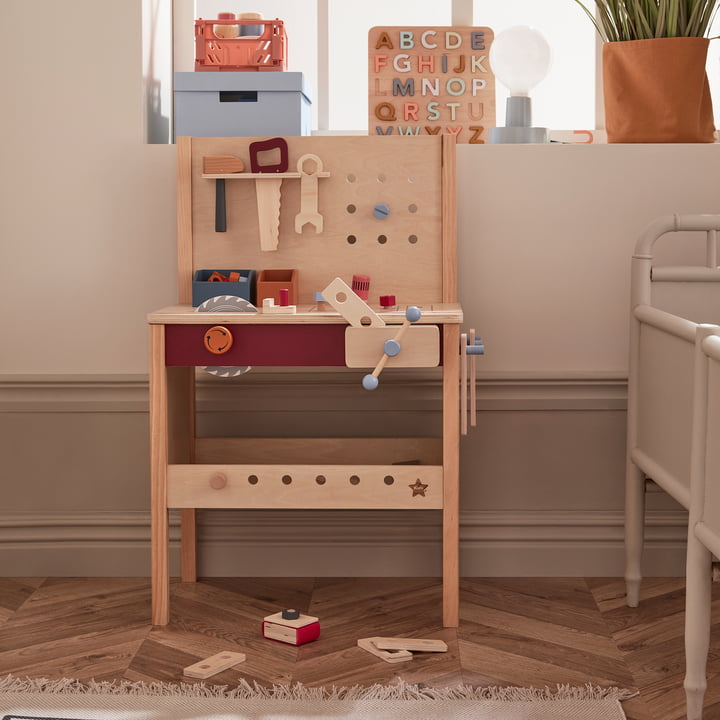 Kid's Hub Werkbank mit Zubehör von Kids Concept