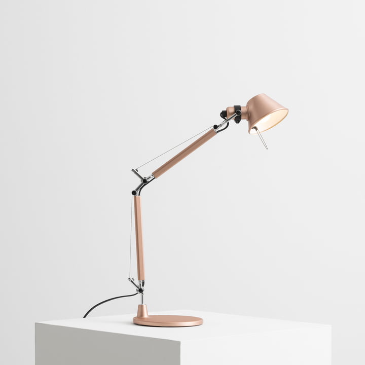  Artemide - Tolomeo Micro Tischleuchte, kupferoptik (Weihnachtsedition 2023)